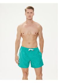 Replay Szorty kąpielowe LM1119.000.82972 Zielony Regular Fit. Kolor: zielony. Materiał: syntetyk