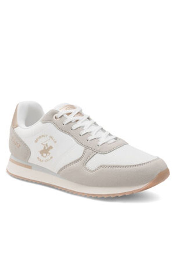 Beverly Hills Polo Club Sneakersy W-VSS24003 Biały. Kolor: biały. Materiał: materiał