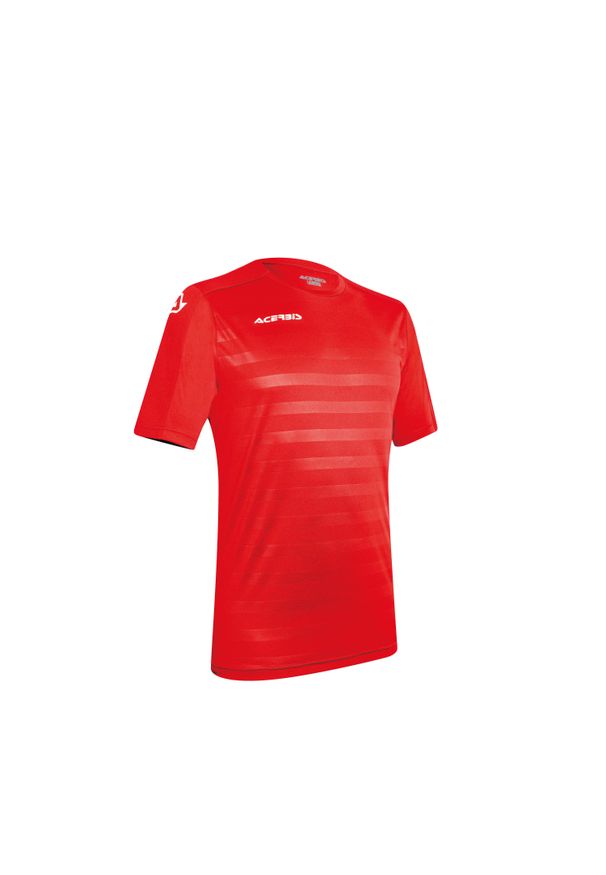 ACERBIS - Koszulka Mc Acerbis Atlantis 2. Kolor: czerwony. Materiał: jersey. Sport: piłka nożna