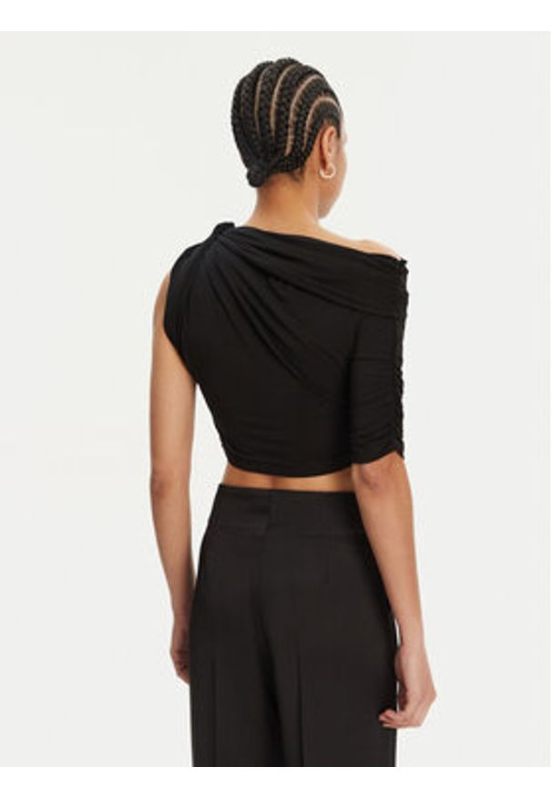 JACQUEMUS Top 241JS158-2032 Czarny Regular Fit. Kolor: czarny. Materiał: bawełna