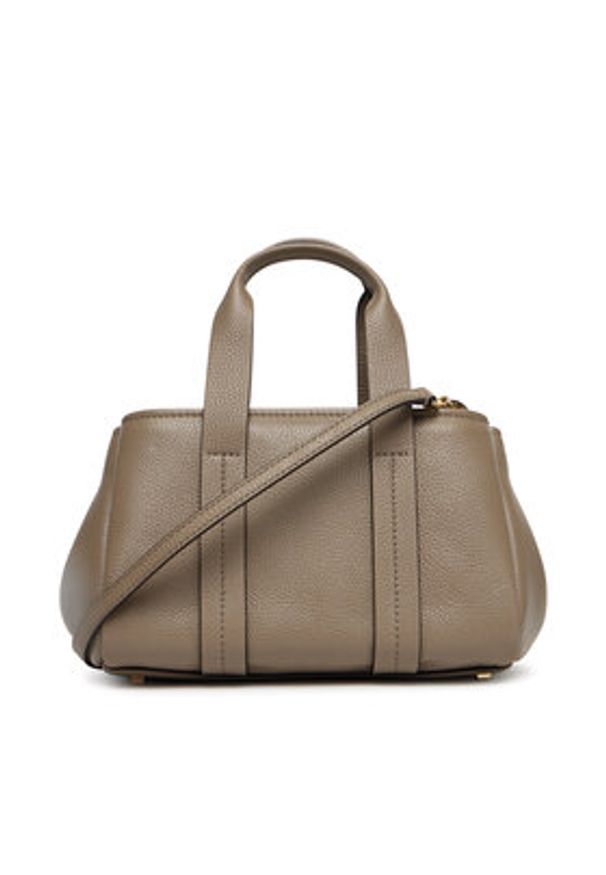 MICHAEL Michael Kors Torebka Romee XS 32T5G1ZC1L Beżowy. Kolor: beżowy. Materiał: skórzane