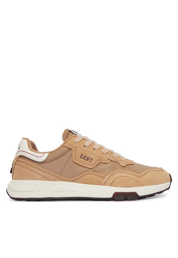 GANT - Gant Sneakersy 32631245 Beżowy. Kolor: beżowy. Materiał: zamsz, skóra