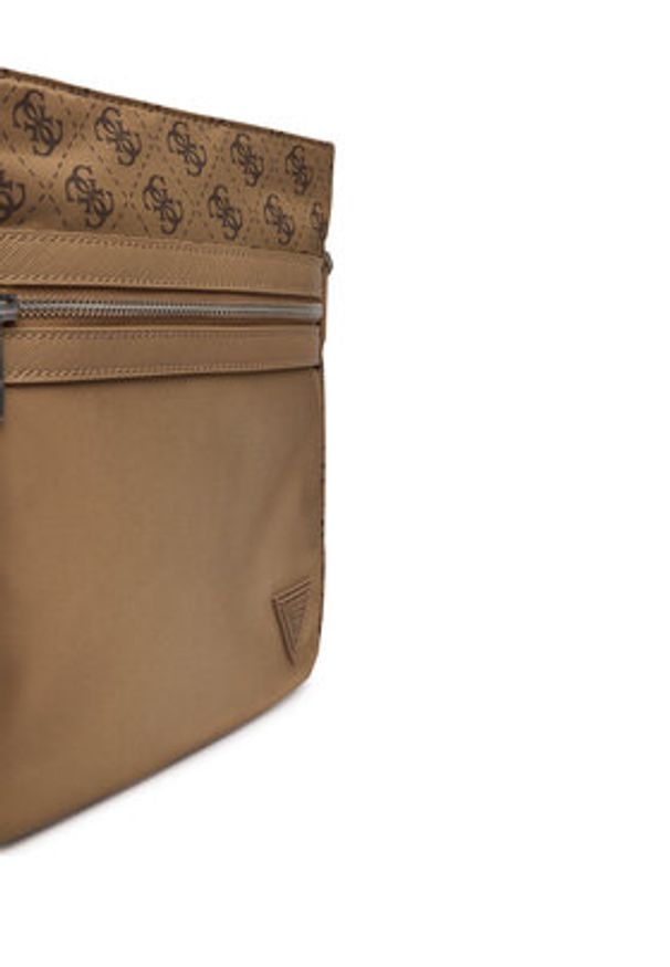 Guess Saszetka HMBENP P6123 Beżowy. Kolor: beżowy. Materiał: materiał