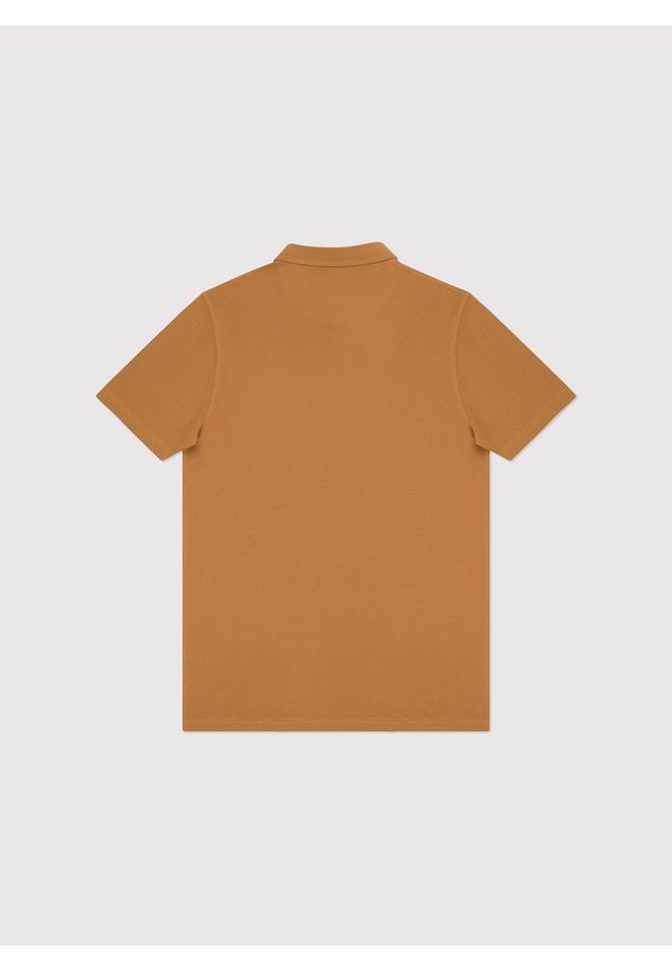 Pako Lorente - PAKO LORENTE – Męski t-shirt polo w kolorze beżowym. Okazja: na co dzień. Typ kołnierza: polo. Kolor: beżowy, brązowy, zielony. Materiał: poliester, bawełna. Styl: casual