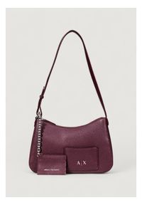 Armani Exchange Torebka XW001213 AF15625 UA343 Bordowy. Kolor: czerwony. Materiał: skórzane