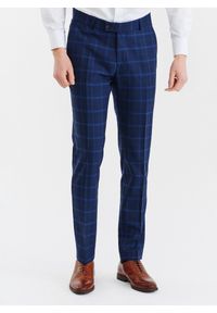 Pako Lorente - PAKO LORENTE – Kraciaste spodnie garniturowe z wełną. Materiał: wełna #3