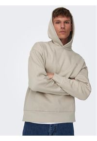 Only & Sons Bluza Dan 22026661 Beżowy Relaxed Fit. Kolor: beżowy. Materiał: bawełna #6
