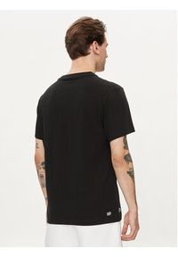 Lacoste T-Shirt TH8937 Czarny Regular Fit. Kolor: czarny. Materiał: bawełna #4