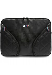 Torba BMW Carbon Pockets&Metal Logo Sleeve 16" czarny. Kolor: czarny #1