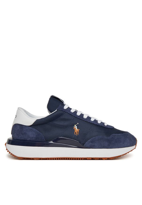 Polo Ralph Lauren Sneakersy 809971267001 Granatowy. Kolor: niebieski. Materiał: materiał