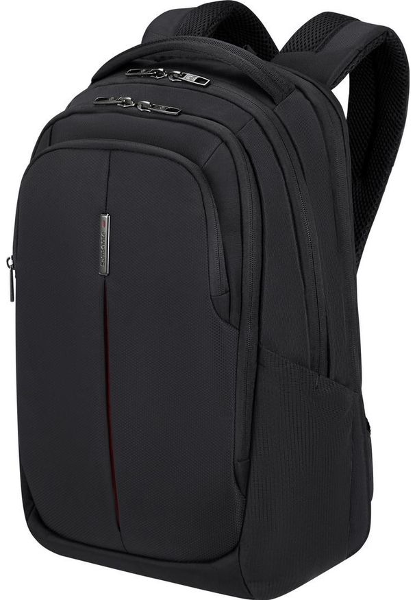 Plecak Samsonite 155196 1041 15.6'' Guardit 3.0 czarny. Kolor: czarny. Materiał: materiał, tkanina. Styl: biznesowy, klasyczny, casual