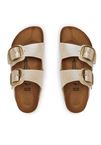 Birkenstock Klapki Arizona 1020021 Biały. Kolor: biały. Materiał: skóra #5
