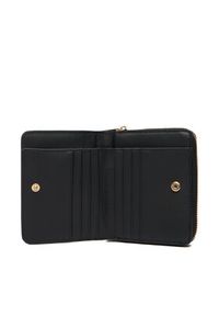 TOMMY HILFIGER - Tommy Hilfiger Zestaw portfel i brelok Med Za W/Flap + Charm AW0AW18041 Czarny. Kolor: czarny. Materiał: skóra #3