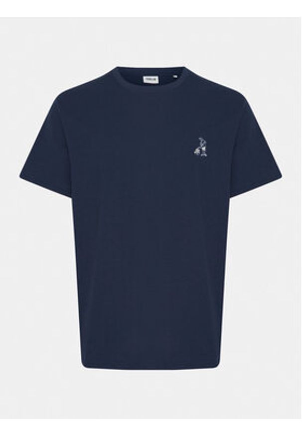 !SOLID - Solid T-Shirt Ilias 21108139 Granatowy Regular Fit. Kolor: niebieski. Materiał: bawełna