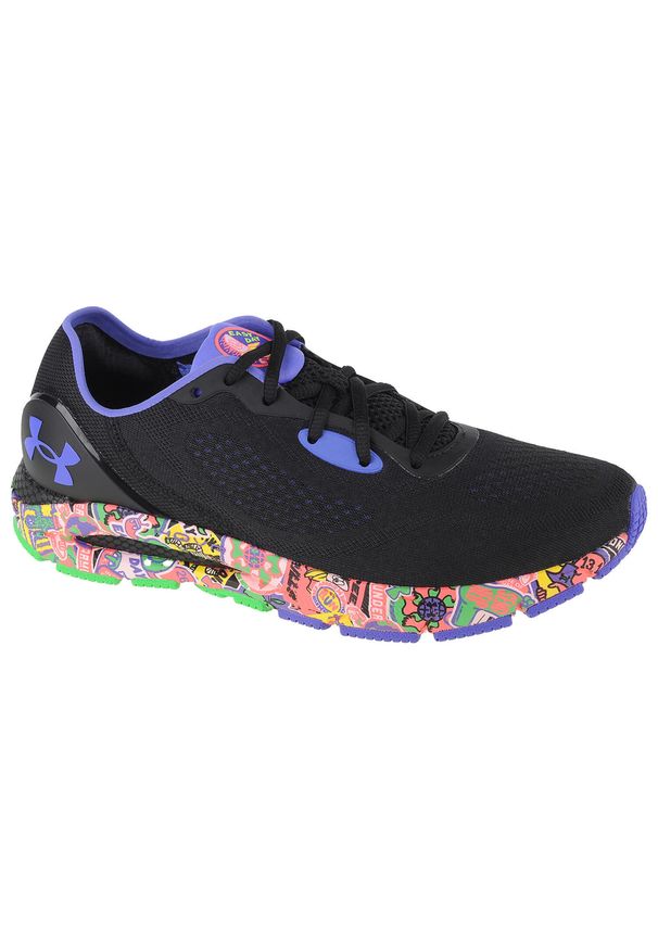 Under Armour - Buty do biegania męskie, Hovr Sonic 5 Run Squad. Kolor: czarny. Sport: bieganie