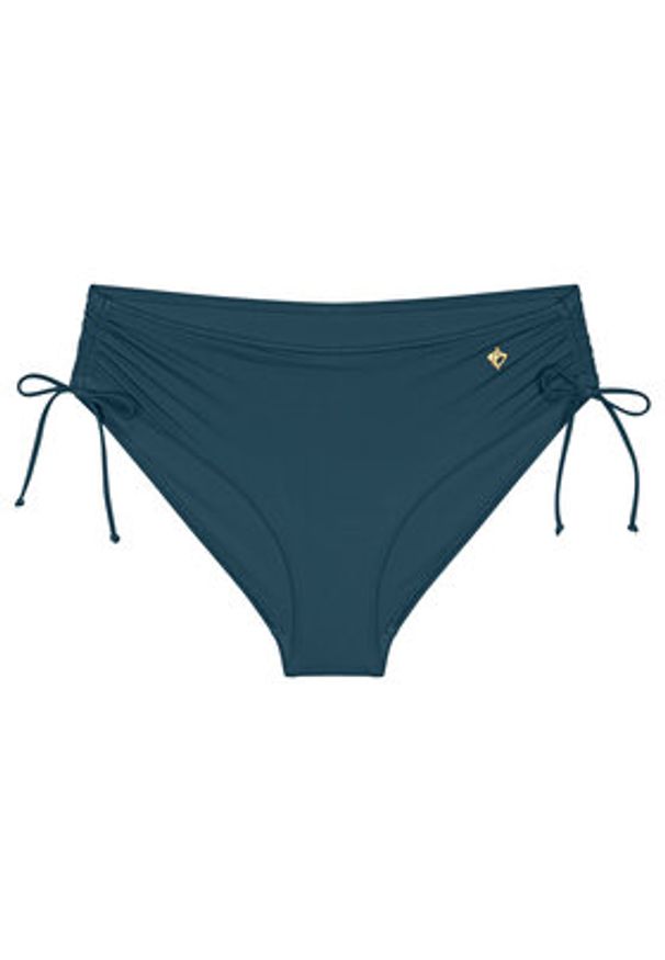 Triumph Dół od bikini Summer Twist 10222264 Granatowy. Kolor: niebieski. Materiał: syntetyk