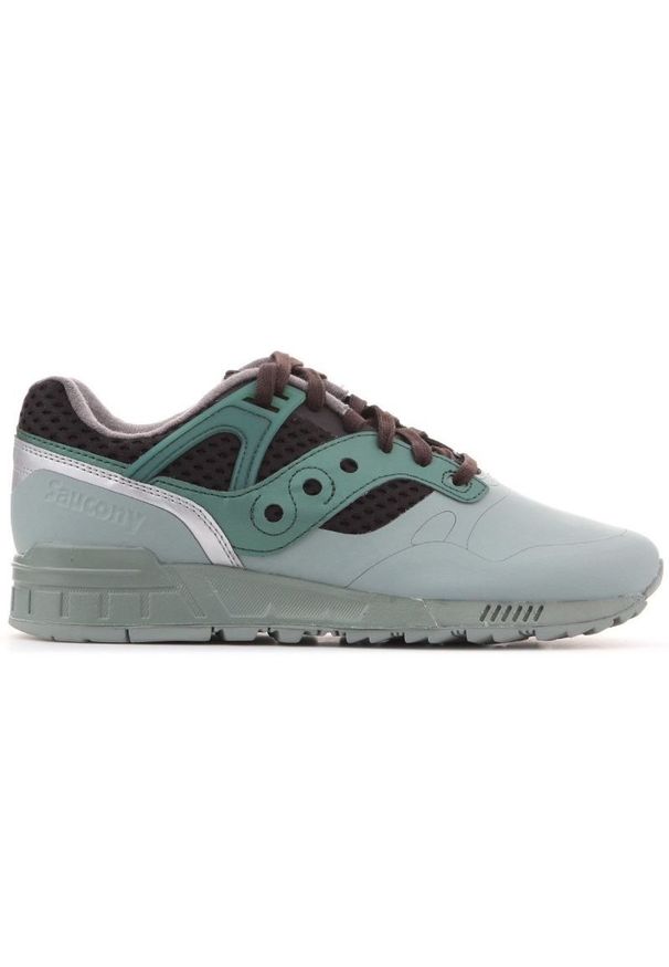 Buty Saucony Grid M S70388-2 szare. Kolor: szary. Materiał: materiał, tkanina, syntetyk. Szerokość cholewki: szeroka