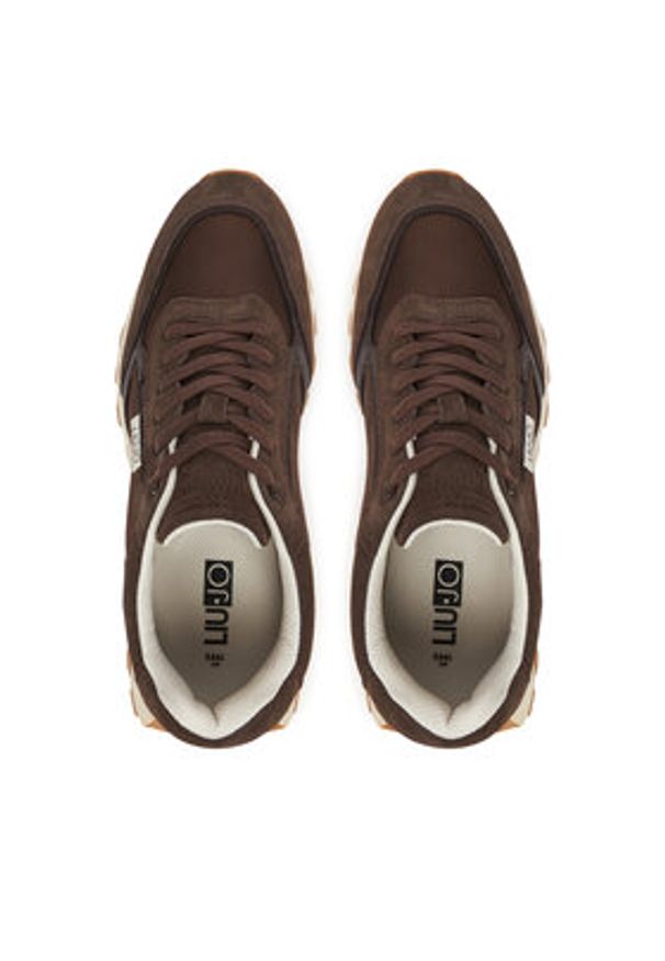 Liu Jo Sneakersy Running 02 7G5027 PX380 Brązowy. Kolor: brązowy. Materiał: zamsz, skóra. Sport: bieganie