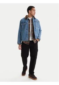 RVCA Kurtka jeansowa Post Dayshift 23A213506 Niebieski Regular Fit. Kolor: niebieski. Materiał: bawełna #7