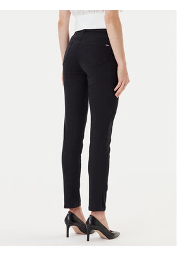 Morgan Jeansy 231-PRETTY Czarny Slim Fit. Kolor: czarny