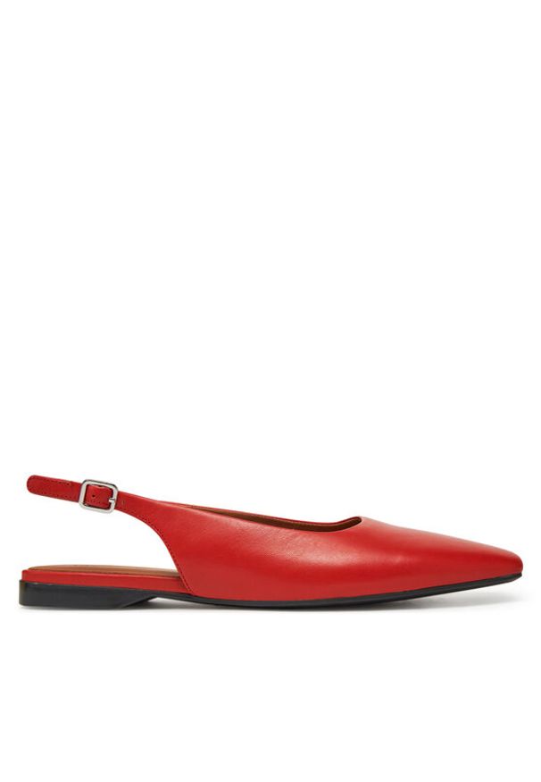 Vagabond Shoemakers Czółenka Delia 5907-201-48 Czerwony. Kolor: czerwony. Materiał: skóra