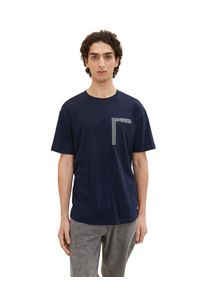 Tom Tailor Denim T-Shirt 1035589 Granatowy. Kolor: niebieski. Materiał: denim #1