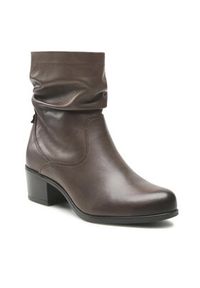 Go Soft Botki EST-GUSTA-12 Brązowy. Kolor: brązowy. Materiał: skóra #4