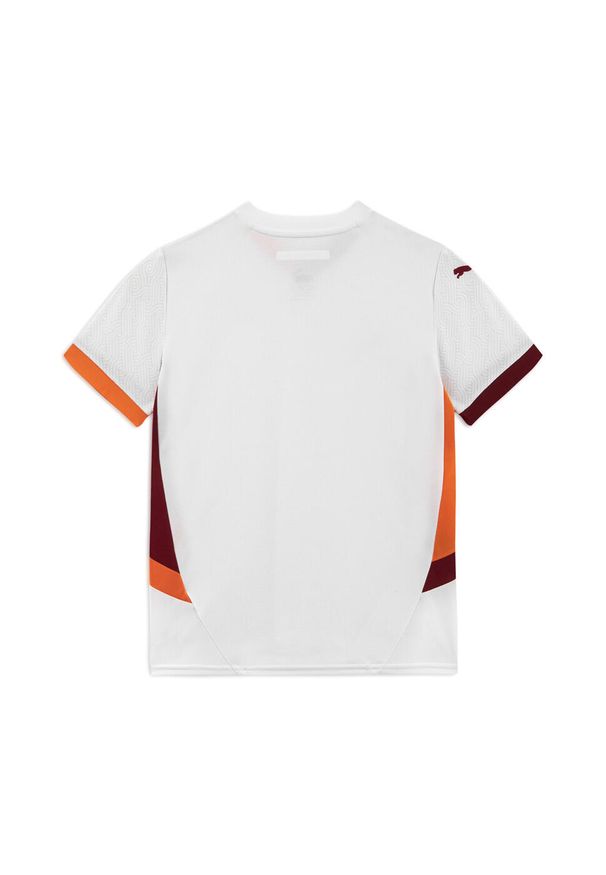 Puma - Młodzieżowa koszulka wyjazdowa Galatasaray SK 24/25 PUMA White Red Rhythm. Kolor: czerwony, biały, wielokolorowy. Sport: piłka nożna