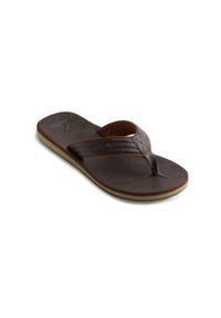 Japonki plażowe męskie Quiksilver Carver Nubuck. Okazja: na plażę. Kolor: czarny, brązowy, wielokolorowy. Materiał: guma, syntetyk, materiał. Styl: sportowy