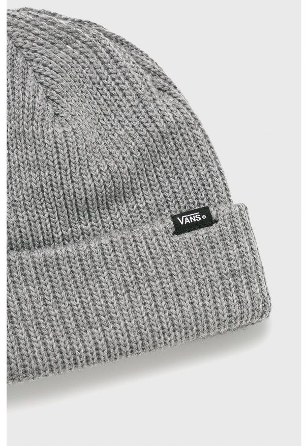 Vans - Czapka Core Basic Beanie. Kolor: szary