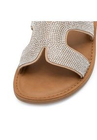 Jenny Fairy Klapki FT15398AD-444 Srebrny. Kolor: srebrny. Materiał: materiał #3