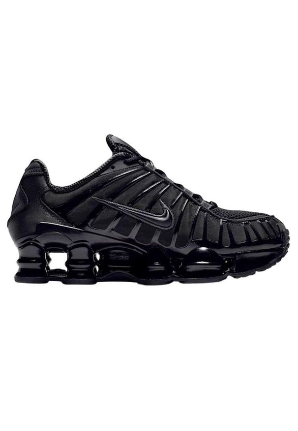 Buty unisex treningowe Nike Shox TL czarne. Kolor: czarny
