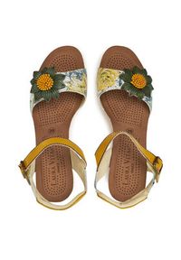 Laura Vita Espadryle Facyo 06 Kolorowy. Materiał: skóra. Wzór: kolorowy
