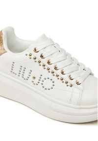 Liu Jo Sneakersy Babol 02 4F4755 EX096 Biały. Kolor: biały. Materiał: skóra #4