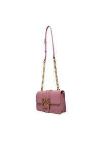 Pinko - PINKO Torebka Love One Mini Cl PE 25 PCPL 100059 A0F1 Różowy. Kolor: różowy. Materiał: skórzane