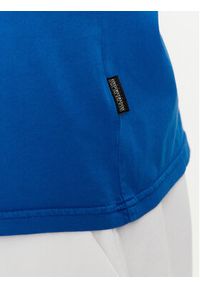 Napapijri T-Shirt Selbas NP0A4GBQ Niebieski Regular Fit. Kolor: niebieski. Materiał: bawełna