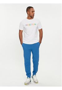 United Colors of Benetton - United Colors Of Benetton T-Shirt 3I1XU100A Biały Regular Fit. Kolor: biały. Materiał: bawełna #2