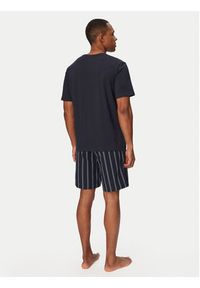 BOSS Piżama Easy 50545944 Granatowy Regular Fit. Kolor: niebieski. Materiał: bawełna #2