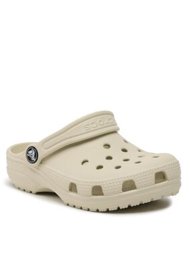 Crocs Klapki Classic Clog K 206991 Beżowy. Kolor: beżowy