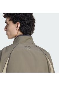 Adidas - adidas Bluza adicolor Teamgeist KD5860 Khaki Loose Fit. Kolor: brązowy. Materiał: syntetyk #4