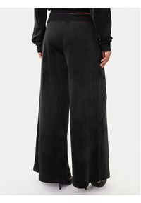 Juicy Couture Spodnie dresowe JCBBJ225803 Czarny Wide Leg. Kolor: czarny. Materiał: bawełna #3