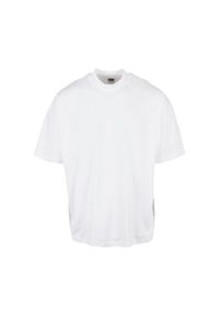 Koszulka Urban Classics oversized mock neck. Kolor: biały #1