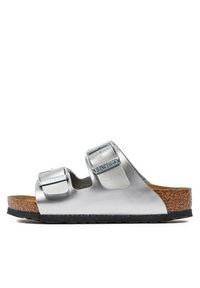 Birkenstock Klapki Arizona 1019147 S Srebrny. Kolor: srebrny