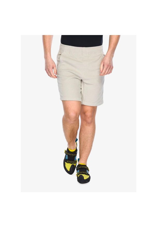 Spodenki wspinaczkowe męskie Black Diamond Dirtbag Corduroy Shorts. Kolor: beżowy. Sport: turystyka piesza