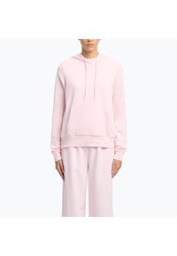 Reebok Fitness - Bluza Reebok Identity Small Logo French Terry Hoodie. Kolor: różowy. Sport: fitness #1