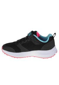 skechers - Buty do chodzenia dla dzieci Skechers GO Run Consistent. Zapięcie: sznurówki. Kolor: czarny. Materiał: guma, materiał, tkanina, syntetyk. Szerokość cholewki: normalna. Sport: turystyka piesza, bieganie