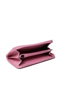 Rains Duży Portfel Damski Wallet 16260 Różowy. Kolor: różowy. Materiał: skóra