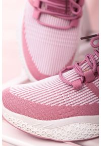 Casu - Różowe buty sportowe sznurowane casu 204/44p. Kolor: różowy #1
