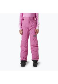 Spodnie narciarskie dziecięce Helly Hansen Legendary meta pink. Kolor: różowy. Sezon: zima. Sport: narciarstwo #1