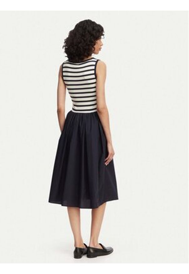 GANT - Gant Sukienka letnia 4503509 Granatowy A-Line Fit. Kolor: niebieski. Materiał: bawełna. Sezon: lato